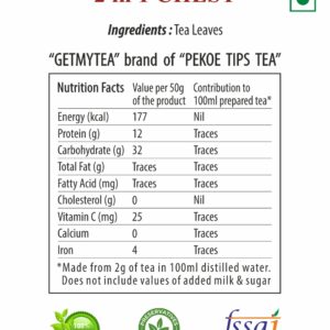 Immunity tea Comparison